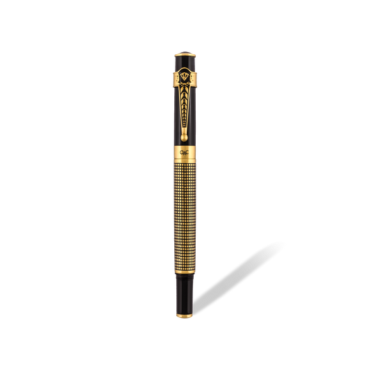 Autograph Ebony X Hatch Roller Ball Pen