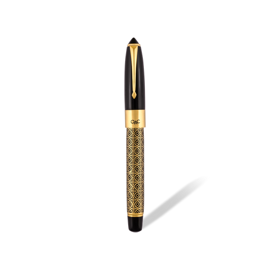 Epic Ebony Diamond Roller Ball Pen