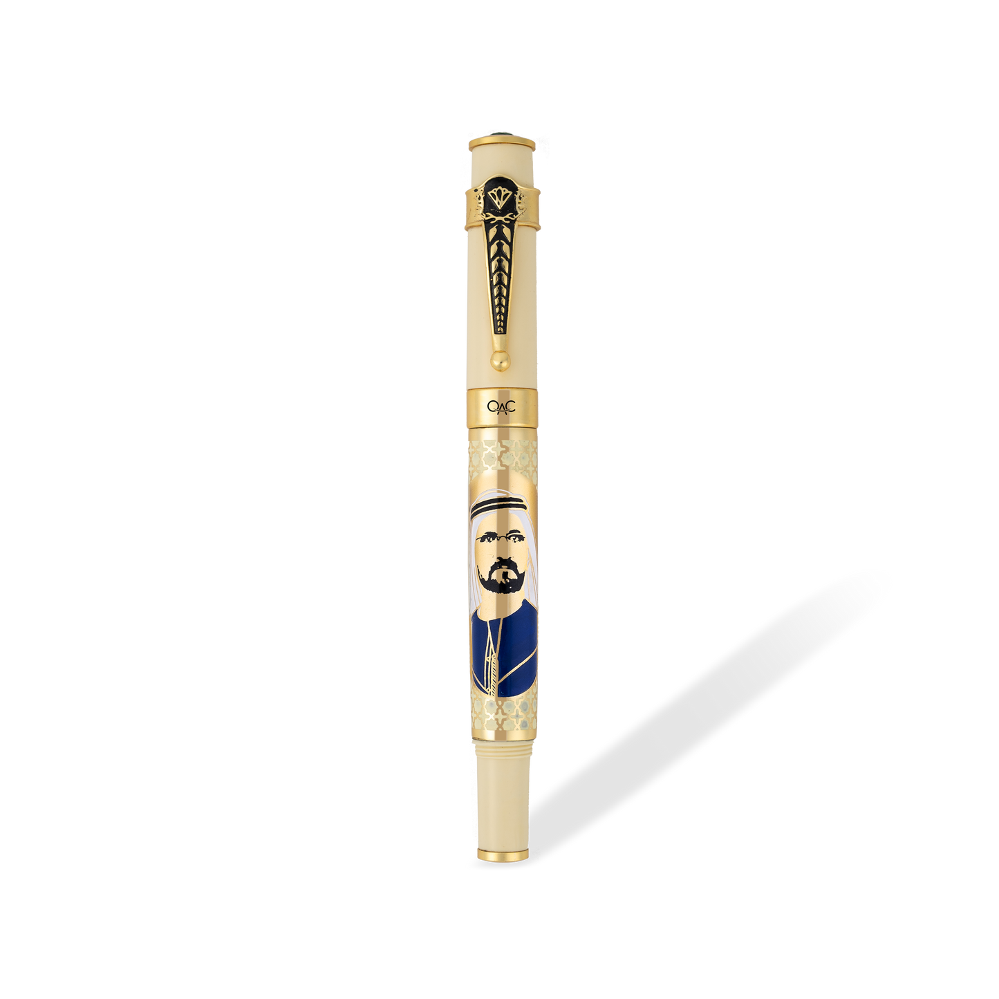 Autograph Sheikh Mohammed Bin Rashid Al Maktoum Fountain Pen Ivory