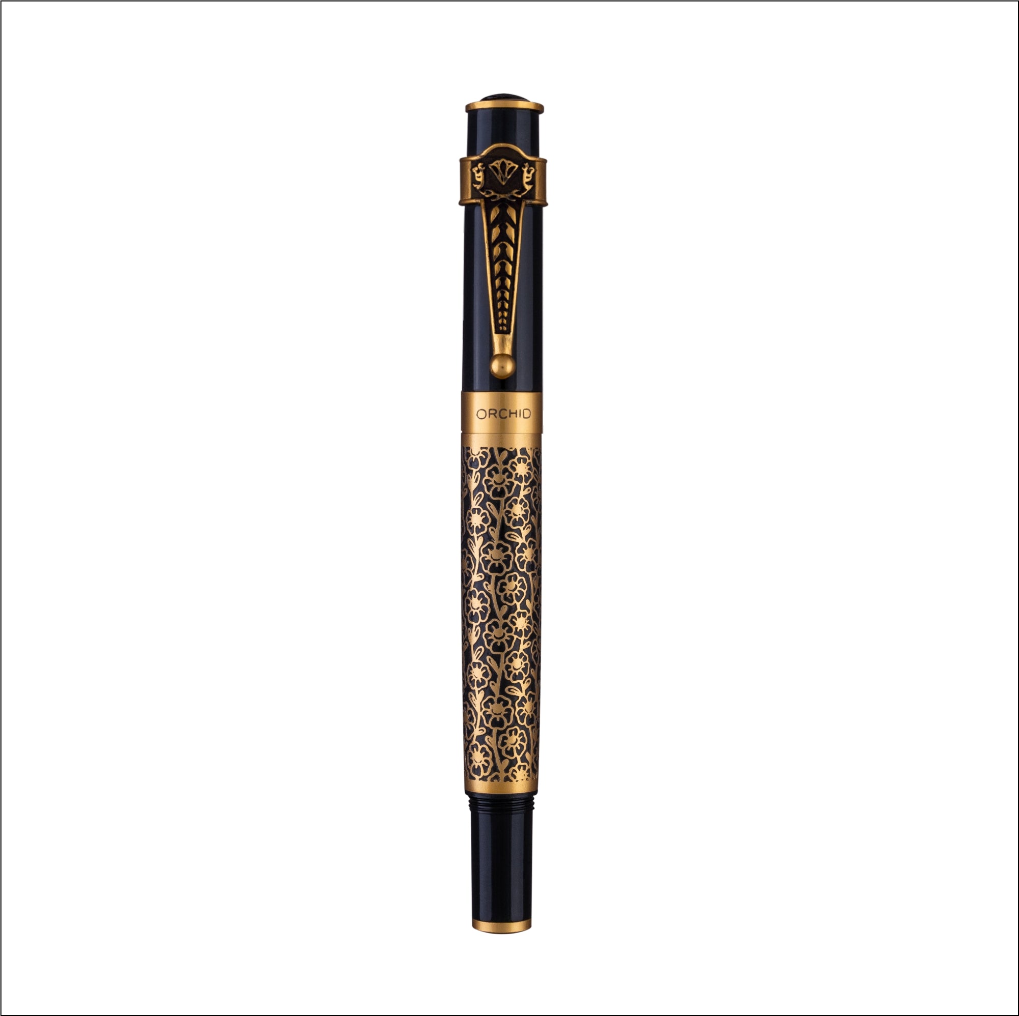 AUTOGRAPH ROLLER BALL PEN - EBONY BLOSSOM