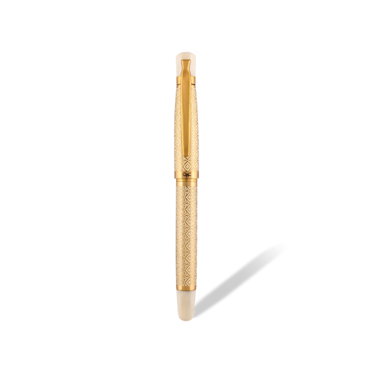 Tulip Ivory Diamond Roller Ball Pen