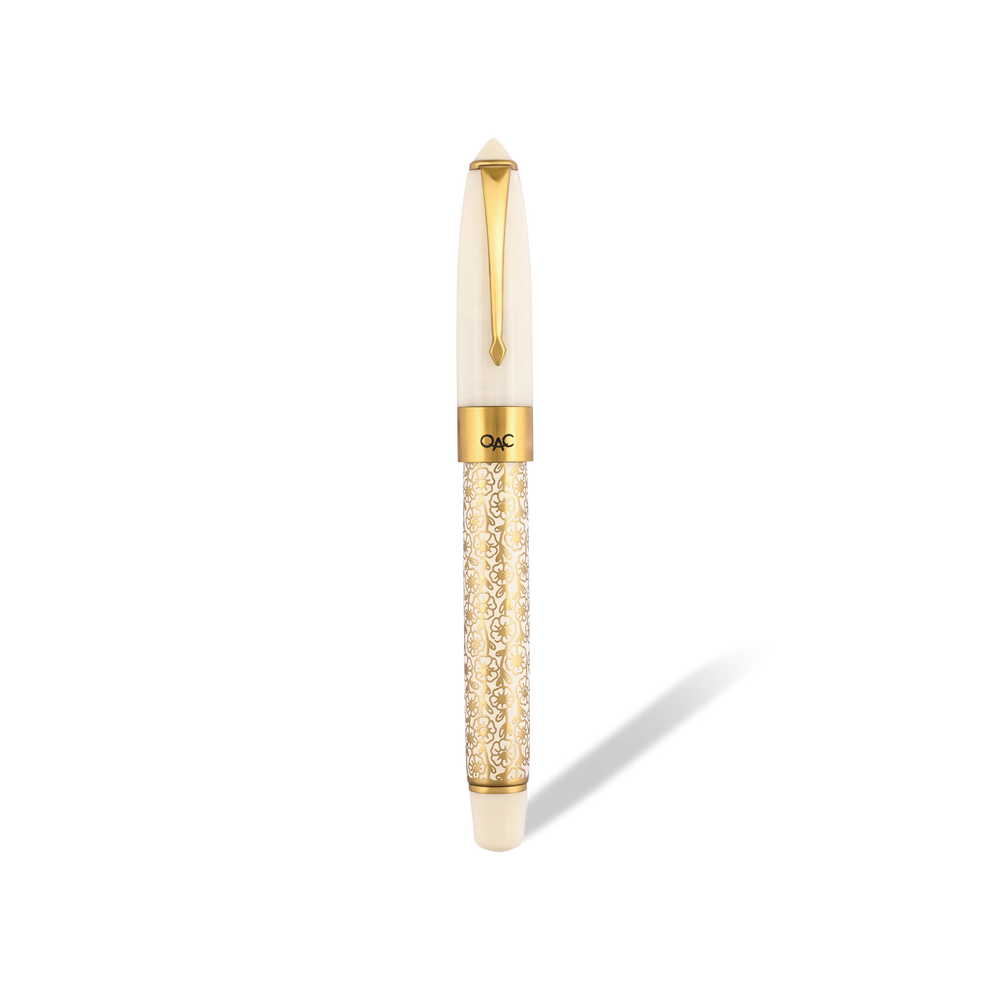 Epic Ivory Blossom Roller Ball Pen – OAC