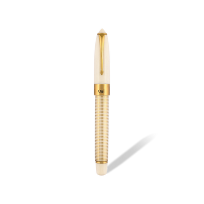 Epic Ivory X Hatch Roller Ball Pen