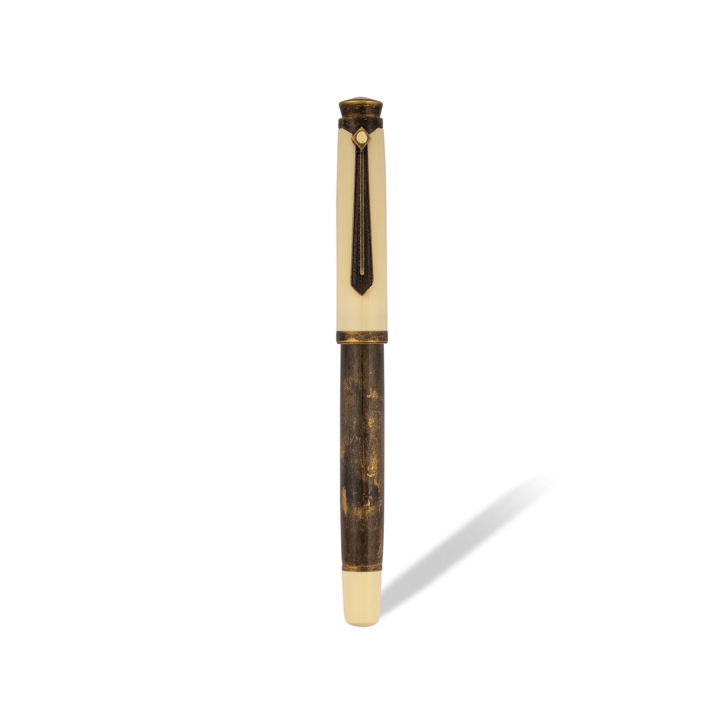 Dapper Tie Clip Fountain pen Ivory