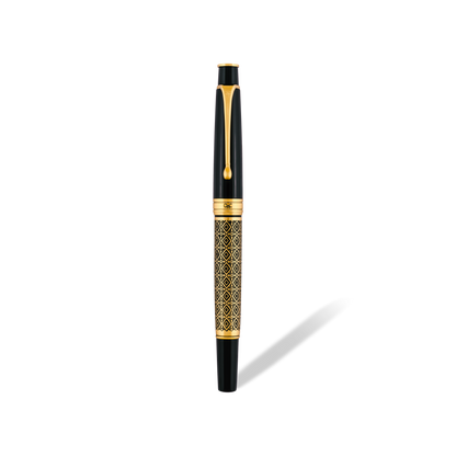 Royale Ebony Diamond Roller Ball Pen