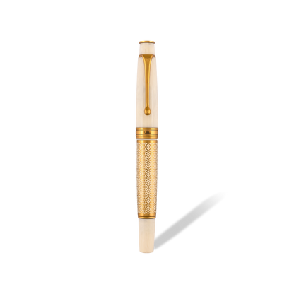 Royale Ivory Diamond Roller Ball Pen
