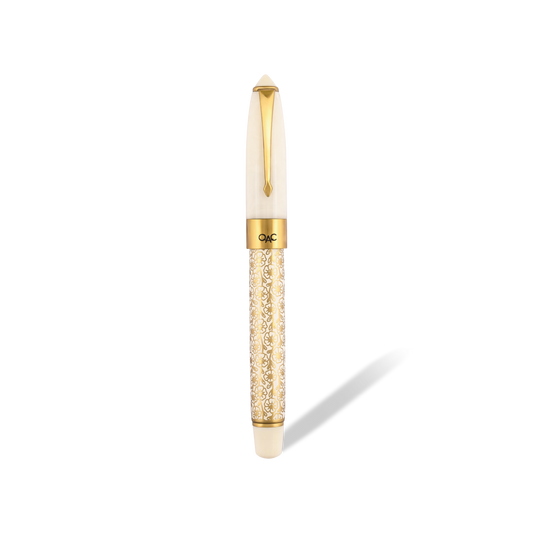 Epic Ivory Blossom Fountain Pen