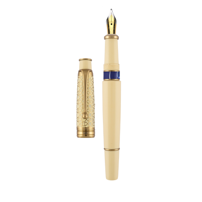 Royale Ivory Gold Fountain Pen