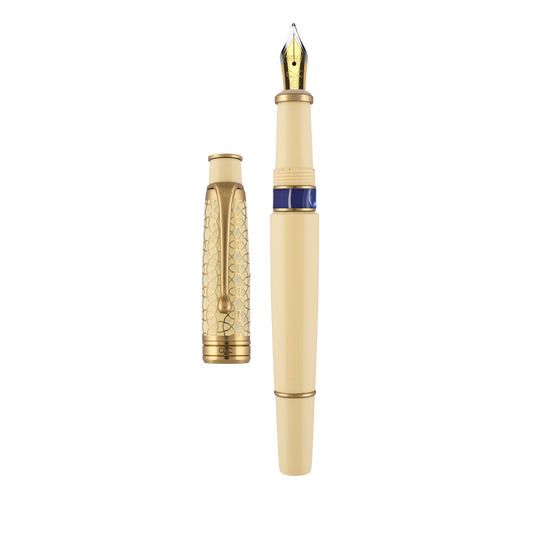 Royale Ivory Gold Fountain Pen