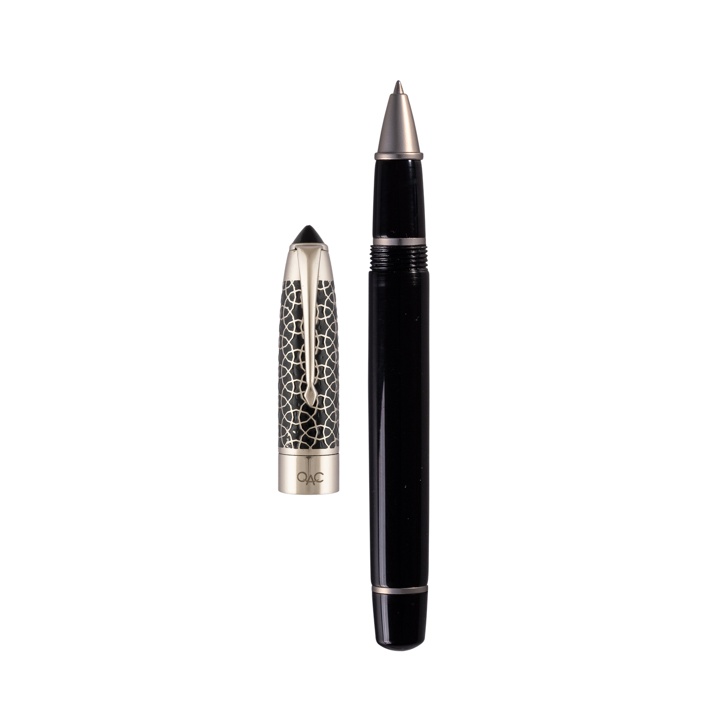 Epic Ebony Silver Roller Ball Pen