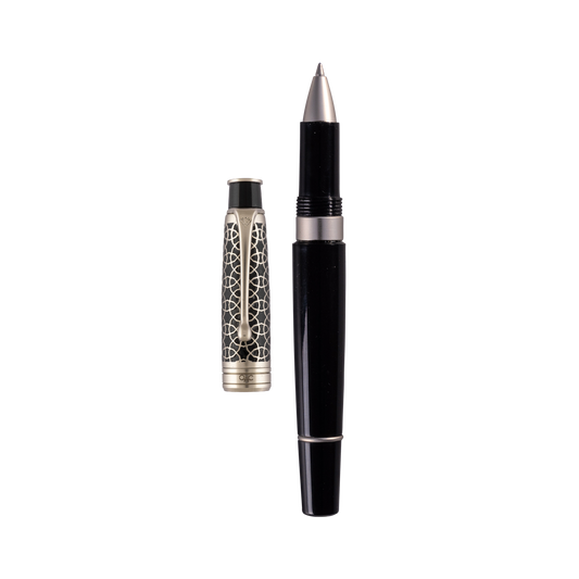 Royale Ebony Platinum Roller Ball Pen