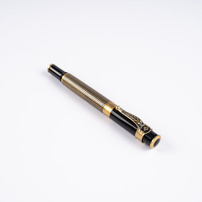Autograph Ebony X Hatch Roller Ball Pen