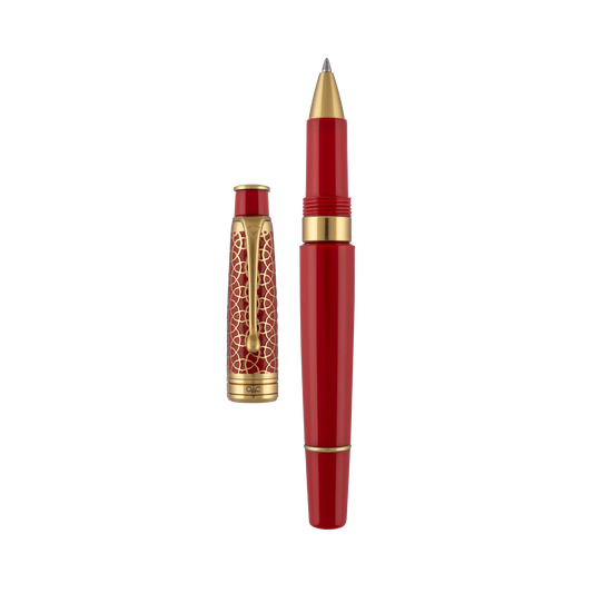 Royale Red Gold Roller Ball Pen