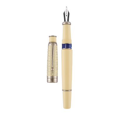 Royale Ivory Platinum Fountain Pen