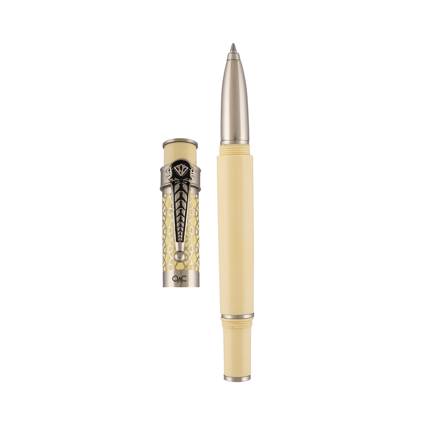 Autograph Ivory Platinum Roller Ball Pen