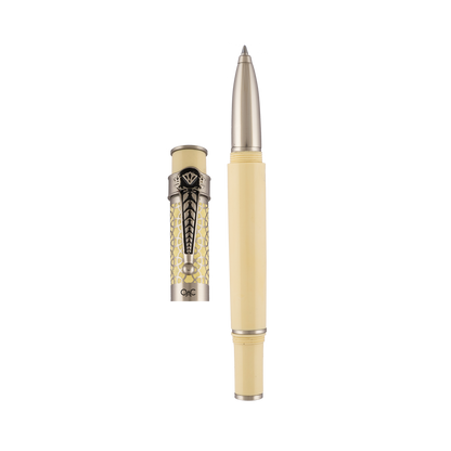 Autograph Ivory Platinum Roller Ball Pen
