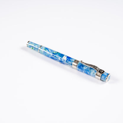 Autograph Rare Roller Ball Pen Blue