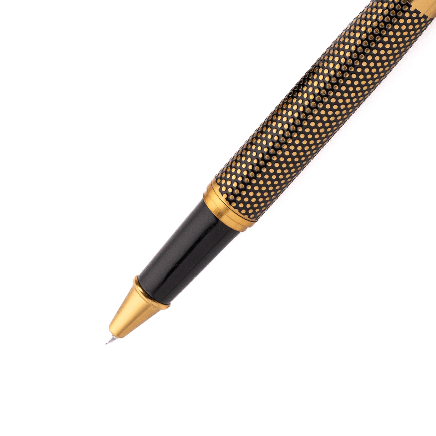 Effex Ebony Polka Dot Roller Ball Pen