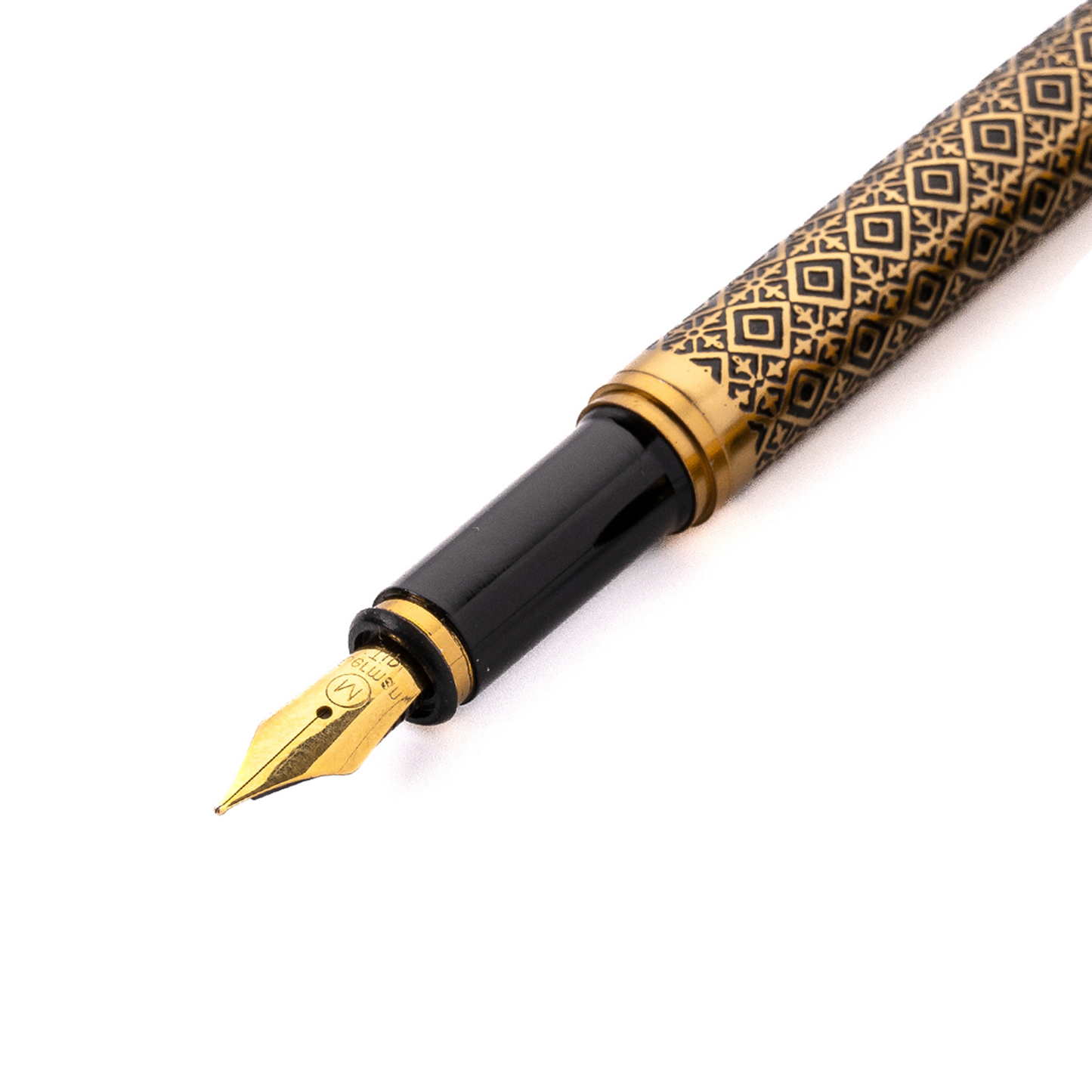 Tulip Ebony Diamond Fountain Pen