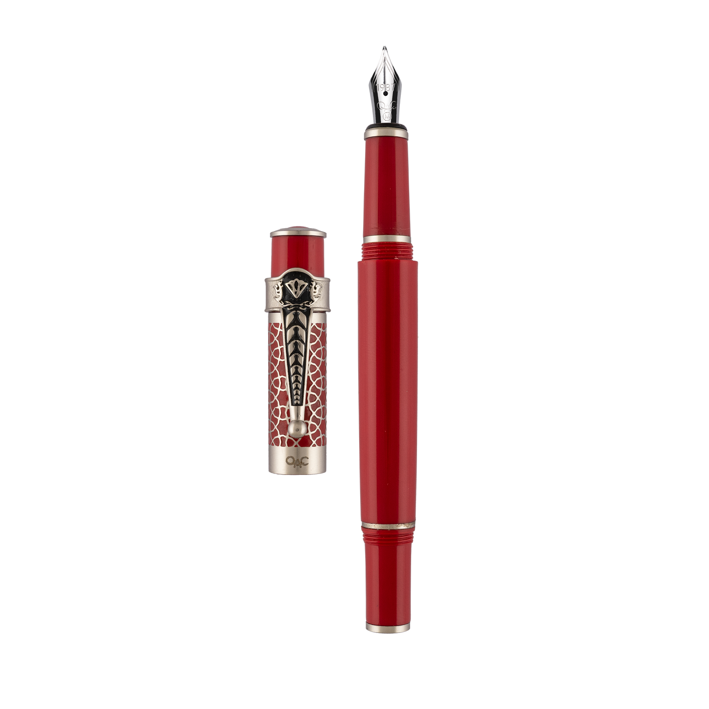 Autograph Red Platinum Fountain Pen