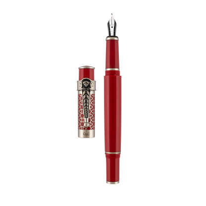 Autograph Red Platinum Fountain Pen
