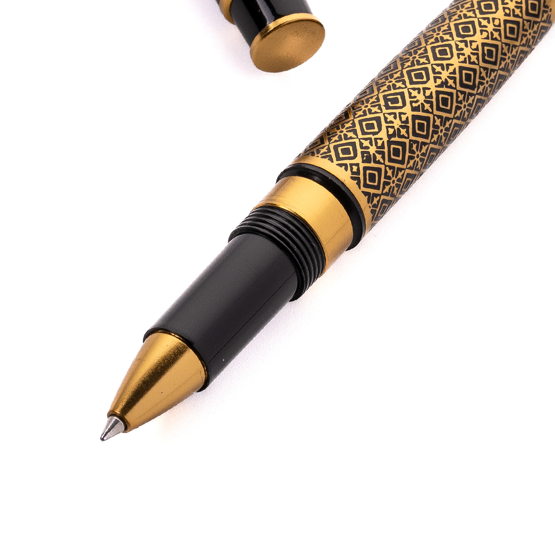 Royale Ebony Diamond Roller Ball Pen