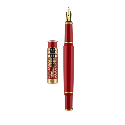 Autograph Red Gold Fountain Pen