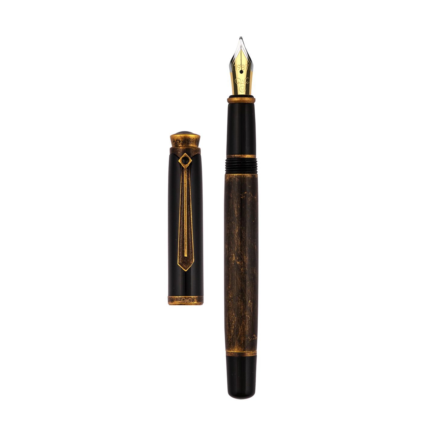 Dapper Tie Clip Fountain pen Black