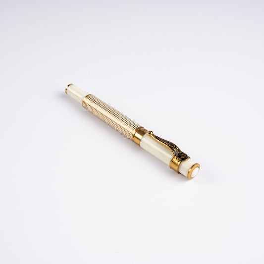 Autograph Ivory X Hatch Roller Ball Pen