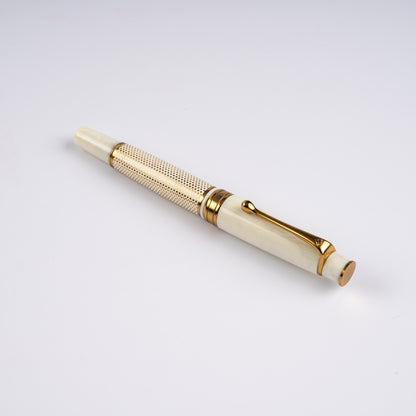Royale Ivory Polka Dot Fountain Pen