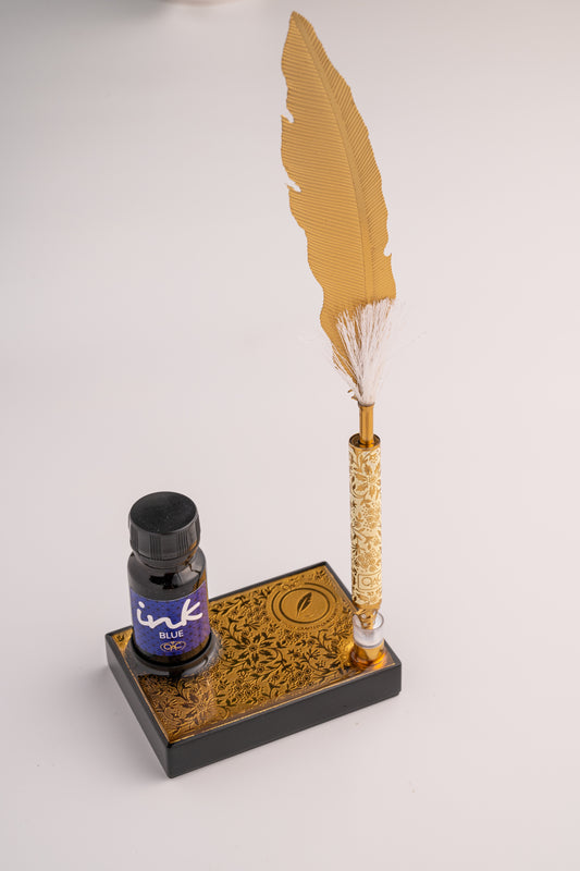 Golden Goose Quill Pen