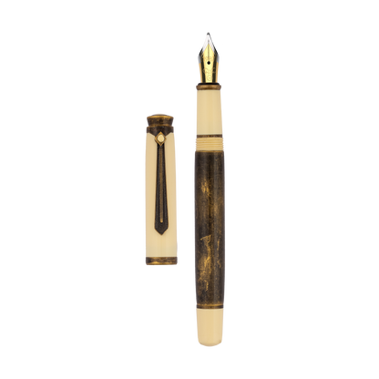Dapper Tie Clip Roller ball pen Ivory