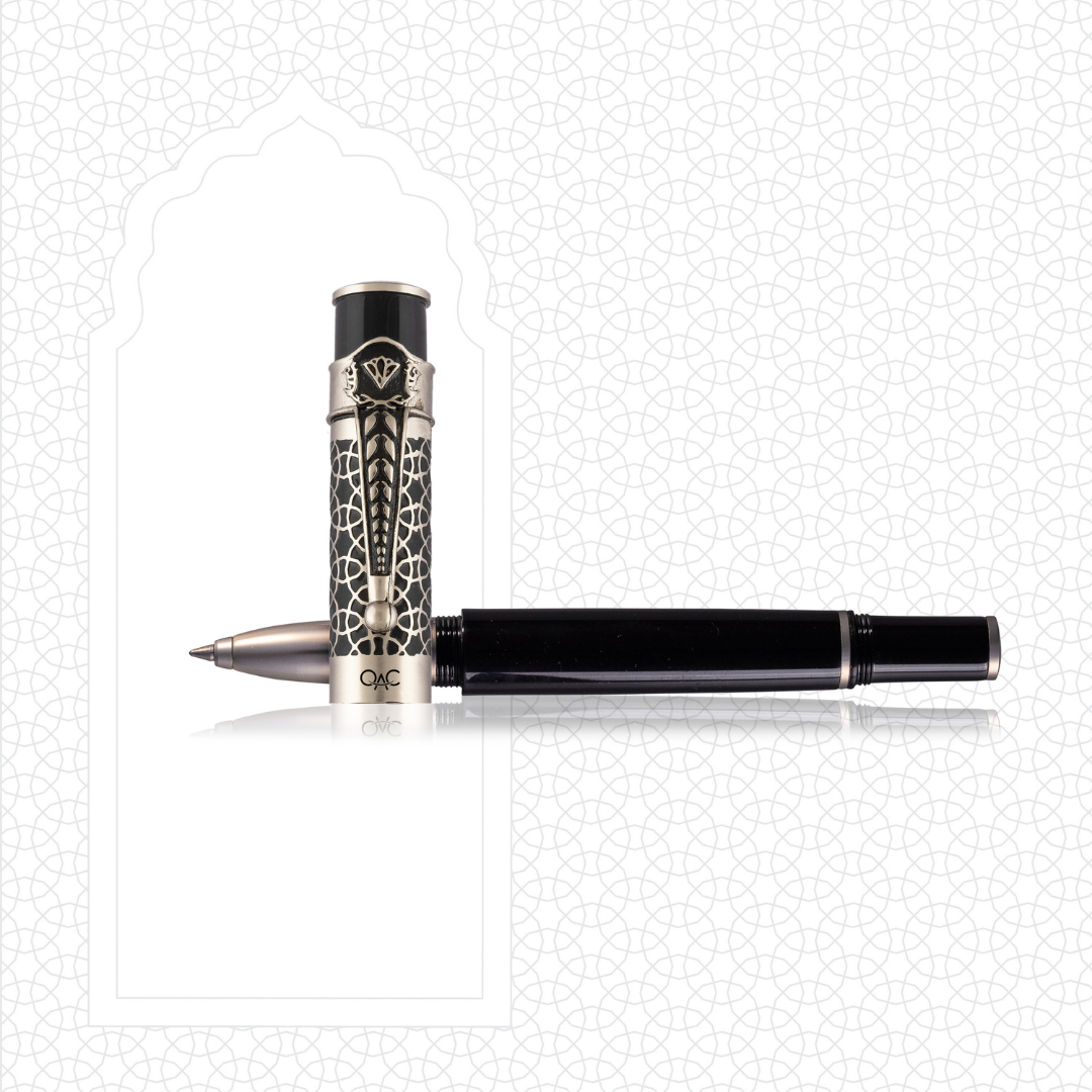 Autograph Ebony Platinum Roller Ball Pen
