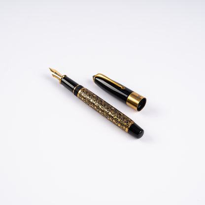 Epic Ebony Blossom Fountain Pen