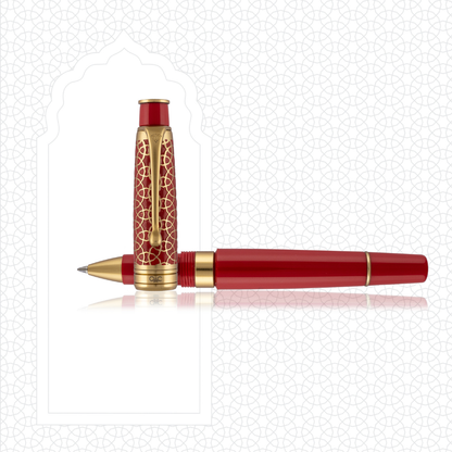 Royale Red Gold Roller Ball Pen