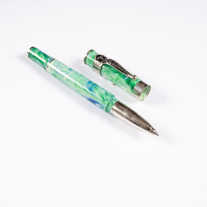 Autograph Rare Roller Ball Pen Green