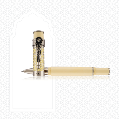 Autograph Ivory Platinum Roller Ball Pen