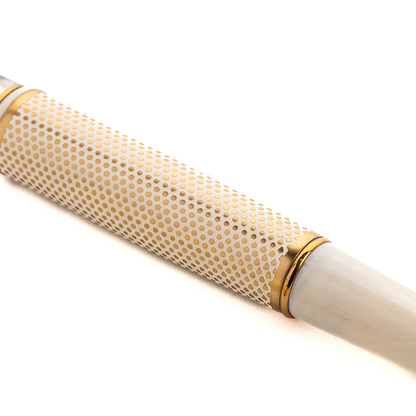 Royale Ivory Polka Dot Fountain Pen