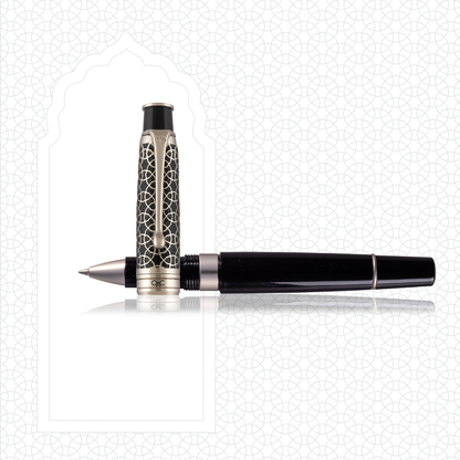 Royale Ebony Platinum Roller Ball Pen
