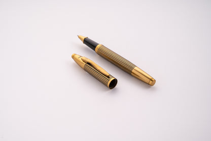 Effex Ebony X Hatch Roller Ball Pen