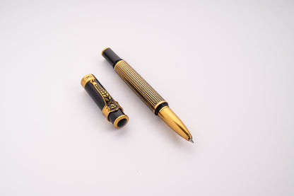 Autograph Ebony X Hatch Roller Ball Pen