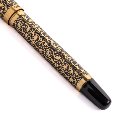 Tulip Ebony Blossom Roller Ball Pen