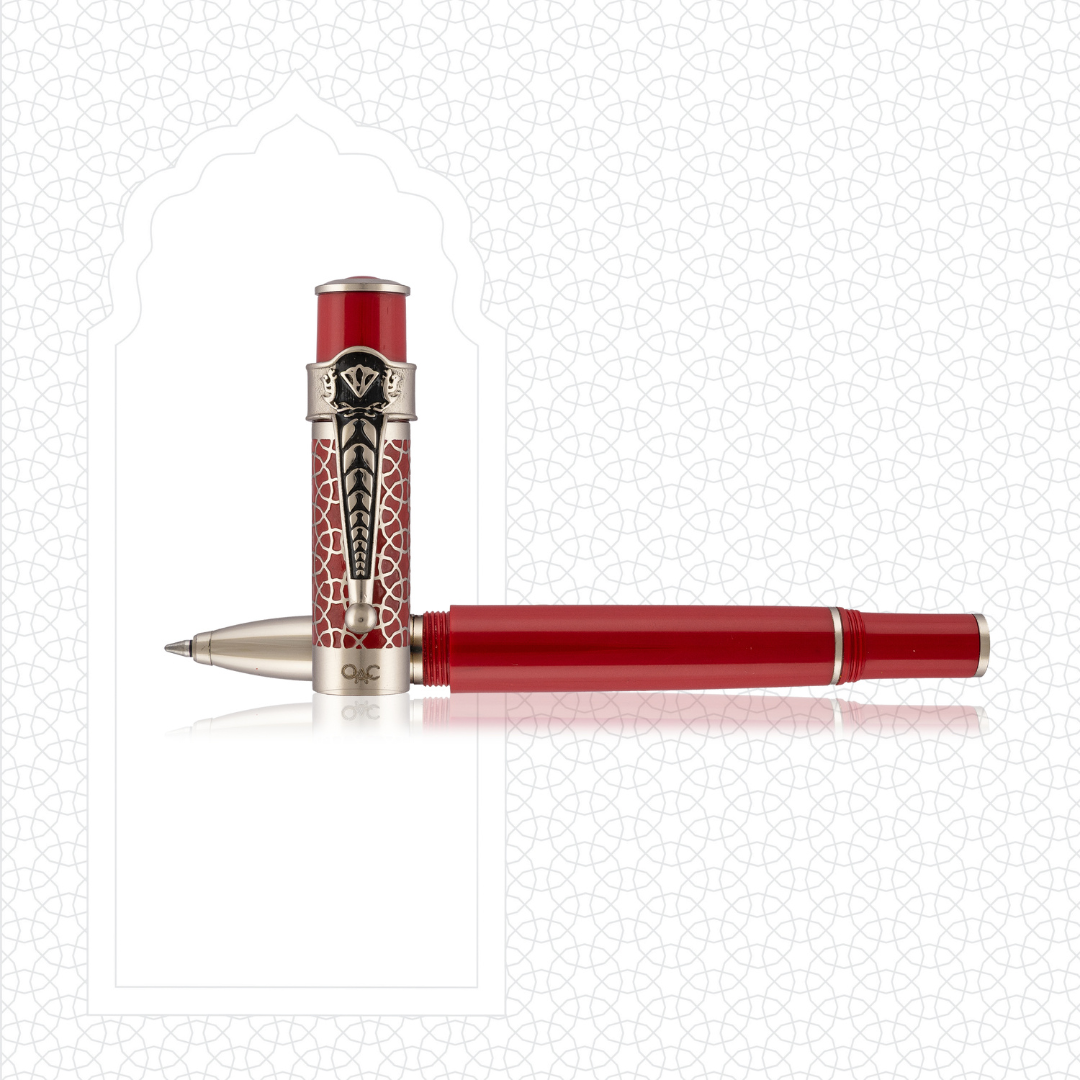 Epic Red Platinum Roller Ball Pen