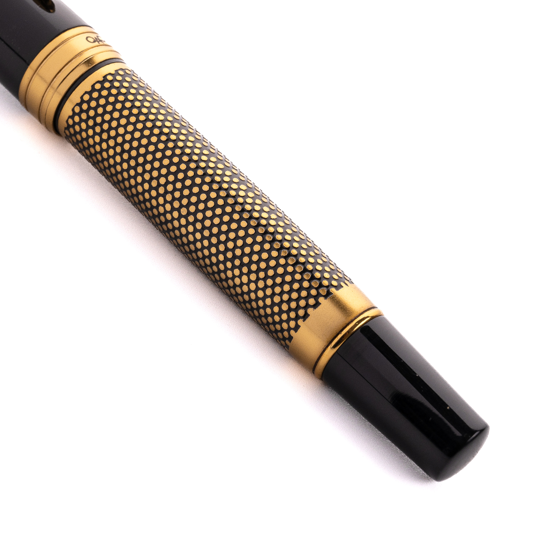 Royale Ebony Polka Dot Roller Ball Pen