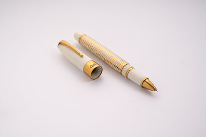 Epic Ivory X Hatch Roller Ball Pen