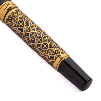 Royale Ebony Diamond Roller Ball Pen