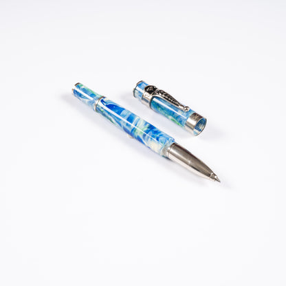 Autograph Rare Roller Ball Pen Blue