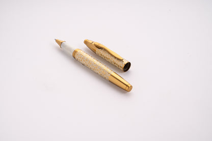 Effex Ivory Blossom Roller Ball Pen