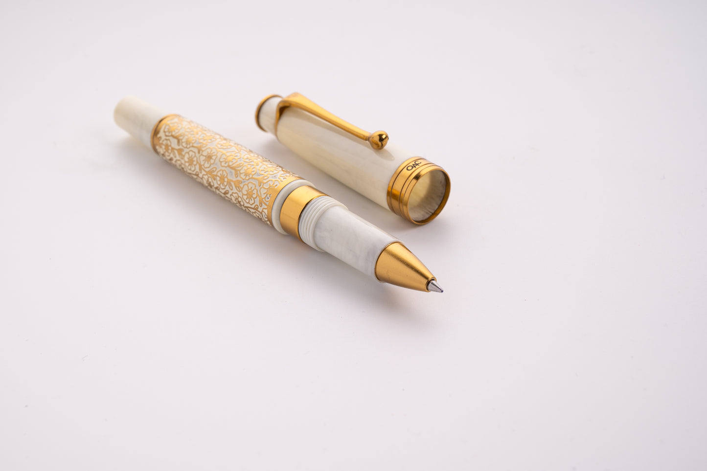 Royale Ivory Blossom Roller Ball Pen