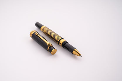 Royale Ebony X Hatch Roller Ball Pen